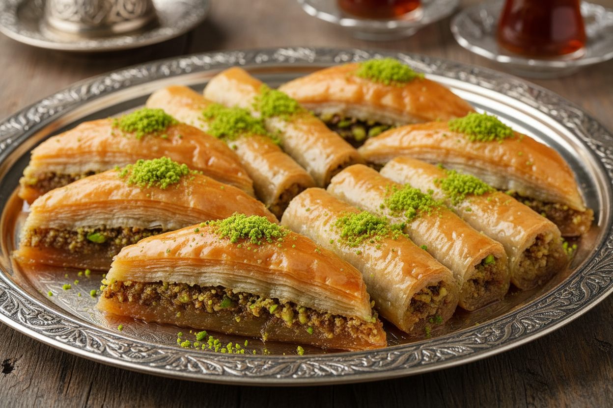 generate turkish baklava and baklava roll
